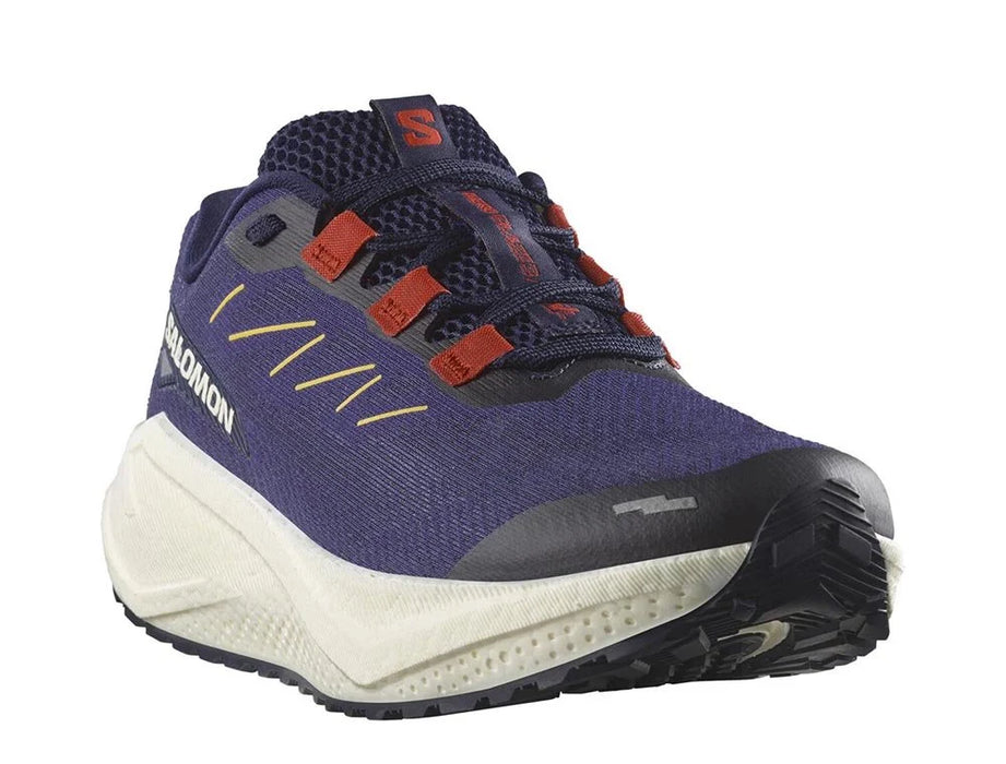 Tenis SALOMON Aero Blaze 3 GRVL Morado Azul Trail Running