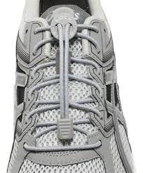 AGUJETAS LOCK LACES Unisex GRIS CORDON DE BLOQUEO OSZ