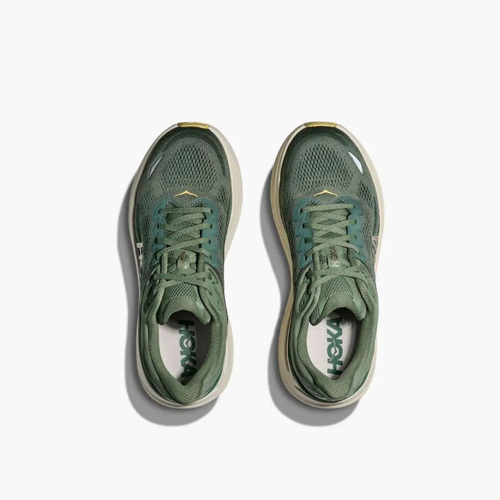 Tenis HOKA Bondi 9 Hombre Verde Running