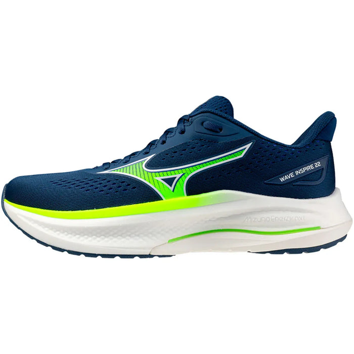 Tenis MIZUNO Wave Inspire 22 Hombre Azul Running