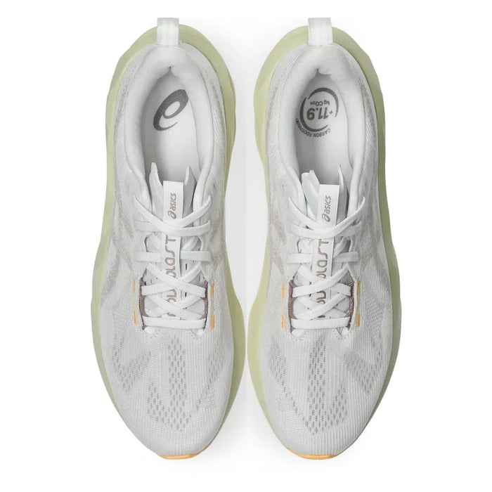 Tenis ASICS Novablast 5 Hombre Blancos Running