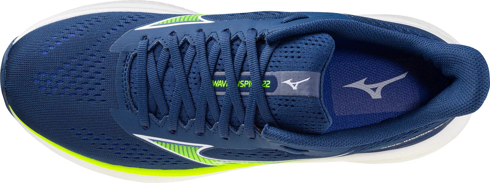 Tenis MIZUNO Wave Inspire 22 Hombre Azul Running