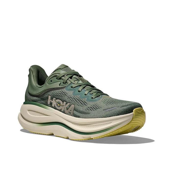 Tenis HOKA Bondi 9 Hombre Verde Running